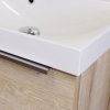 Mereo, Mereo Mailo, kúpeľňová skrinka 121 cm, chróm madlo, Multidecor, Jaseň horský, MER-CN593SJASH