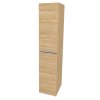 Mereo, Mereo Mailo, kúpeľňová skrinka vysoká 170 cm, chróm madlo, Multidecor, Dub olejovaný, MER-CN594LPDUO1