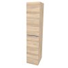 Mereo, Mereo Mailo, kúpeľňová skrinka vysoká 170 cm, chróm madlo, Multidecor, Blonde Liberty Elm, MER-CN594LPBLE1