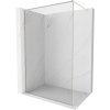 Mexen, Mexen Kioto-XF sprchová stena s rámom 50 x 202 cm, priehľadná 10 mm, matný nikel - 800-050-104-97-00-X