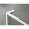 Mexen, Mexen Kioto-XF L sprchová stena s rámom 110 x 202 cm, priehľadná 10 mm, biela - 800-110-174-20-00-XF