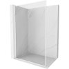 Mexen, Mexen Kioto-XF L sprchová stena s rámom 110 x 202 cm, priehľadná 10 mm, biela - 800-110-174-20-00-XF
