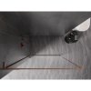 Mexen, Mexen Kioto-F L sprchová stena s rámom 70 x 202 cm, priehľadná 8 mm, brúsená meď - 800-070-174-65-00