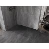 Mexen, Mexen Lunar L sprchová stena ľavá 120 x 200 cm, priehľadná 8 mm, pištoľový kov - 830L-120-000-95-00-L
