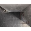 Mexen, Mexen Lunar L sprchová stena pravá 100 x 200 cm, priehľadná 8 mm, ružové zlato - 830L-100-000-60-00-P