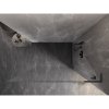 Mexen, Mexen Lunar L sprchová stena pravá 60 x 200 cm, priehľadná 8 mm, pištoľovo sivá kartáčovaná - 830L-060-000-66-00-P