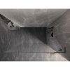 Mexen, Mexen Lunar L sprchová stena pravá 120 x 200 cm, priehľadná 8 mm, pištoľový kov - 830L-120-000-95-00-P