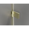 Mexen, Mexen Lunar-B pravé otočné sprchové dvere 85 cm, transparentné, brúsené zlaté - 832-085-000-55-00-P
