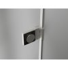 Mexen, Mexen Lunar-B Otočné pravé sprchové dvere 75 cm, transparentné, brúsený nikel - 832-075-000-97-00-P