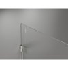 Mexen, Mexen Lunar-B Otočné pravé sprchové dvere 75 cm, transparentné, brúsený nikel - 832-075-000-97-00-P