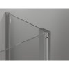 Mexen, Mexen Mist Duo výklopný sprchový kút 115 x 115 cm, priehľadný, chróm - 8A4-115-115-01-00