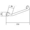 mexen porecz scienna 35 cm czarna 70101630 70