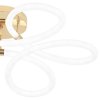 Rea, Moderné stropné svietidlo LED G023-C Gold, OSW-06374