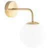 Toolight, nástenné svietidlo 1xE27, G096-1W, zlatá lesklá, OSW-09721