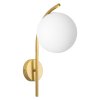 Toolight, nástenné svietidlo 1xE27, G104-1W, zlatá lesklá, OSW-09729