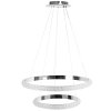 Toolight, LED závesné osvetlenie 63cm, 80W, G046-2CP, chrómová, OSW-06314