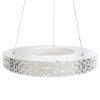 Toolight, LED závesné osvetlenie 40cm, 24W, 4000K, MS001-CP, ružové zlato, OSW-09610