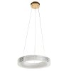 Toolight, LED závesné osvetlenie 40cm, 24W, 4000K, MS001-CP, ružové zlato, OSW-09610