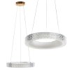 Toolight, LED závesné osvetlenie 40cm, 24W, 4000K, MS001-CP, ružové zlato, OSW-09610