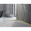 Mexen Line-B lišta na sklo 120 cm ľavá, zlatá matná, 185504120L