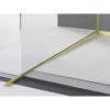 Mexen Line-B lišta na sklo 120 cm ľavá, zlatá matná, 185504120L