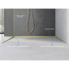 Mexen Line-B lišta na sklo 120 cm ľavá, zlatá matná, 185504120L