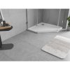 Mexen Flow Slim, päťuholníková sprchová vanička 80 x 80 cm, biela lesklá, 46P108080