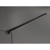Mexen Kioto sprchová zástena 50x200 cm 8 mm, čierny profil, sklo čierny rám, 800-050-101-70-70