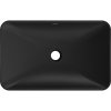 Mexen Avila, umývadlo na dosku 58 x 37 cm, čierna matná, 21115585