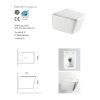 Závesný set GEBERIT Duofix Basic+ WC misa Erga Mery+ 51x36 cm + WC sedadlo, biela, GEBERIT-MERY-TO2-WH-SET2