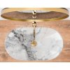 Rea Royal, keramické umývadlo na dosku 62 x 36 cm, imitácia kameňa Granit, REA-U8596