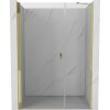 Mexen Mist-B, 1-krídlové sprchové dvere 110 cm, číre sklo, zlatý lesklý profil, 8A2-110-001-50-00