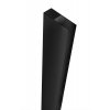 Rea - MOLIER rozširovací profil pre sprchové dvere 190cm, čierna, REA-K6000