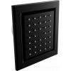 Mexen - podmietková sprchová tryska, štvorcová, 130x120 mm, čierna, 79365-70