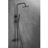 Gamma Roy, sprchová súprava s termostatickou batériou, čierna matná, GMA-BRYPZNT-BK