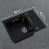 Zlewozmywak granitowy SINK 55 1KKO Wymiary[1]
