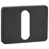 Kuchinox, rozeta ku kľučke pre interiérový kľúč, čierna matná, LAV-LK7_901A