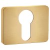 Kuchinox, rozeta ku kľučke s otvorom pre cylindrickú vložku, zlatá matná, LAV-LK7_G02A
