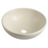 Sapho, ATTILA keramické umývadlo, priemer 43cm, slonová kost, DK005