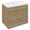 Sapho, EZARA umývadlová skrinka 58x54x39cm, dub cuneo, EZ592-2525