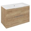 Sapho, CIRASA umývadlová skrinka 78x54x39cm, dub alabama, CR792-2222