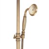 Rea Bergamo, sprchový set v retro štýle, antická bronz, REA-P5002