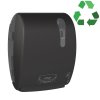 MARPLAST, ECOLORED zásobník na papierové uteráky v roli, Autocut, 32x40,5x22,4cm, ABS, čierna matná, A78050VB
