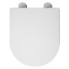 Aqualine, ISABELLA WC sedátko, Soft Close, Easy Take, biela, ES8516