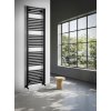 Aqualine, DIRECT vykurovacie teleso s bočným pripojením 600x1320 mm, čierna matná, ILR36B