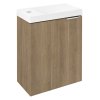 Sapho, LATUS X umývadlová skrinka 39,4x50x22cm, dub Cuneo, LT110-2525