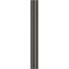Mexen Lam-F, akustické stenové lamely 275 × 30 cm, plstený podklad 8 mm, technická dyha, dub oceľový, S105-275307-3015-006