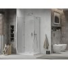 Mexen Lima sprchovací kút 110x70cm, 6mm sklo, chrómový profil - číre sklo + Slim sprchová vanička - 856-110-070-00-00-4010