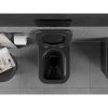 Mexen Teo závesné wc Rimless s toaletným Slim sedátkom z duroplastu, čierna matná - 30850685