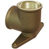 Mexen, mosadzné koleno Mexen BRASS, nástenné s pätkou 1/2 GW x 1/2 GW - W97408-1212